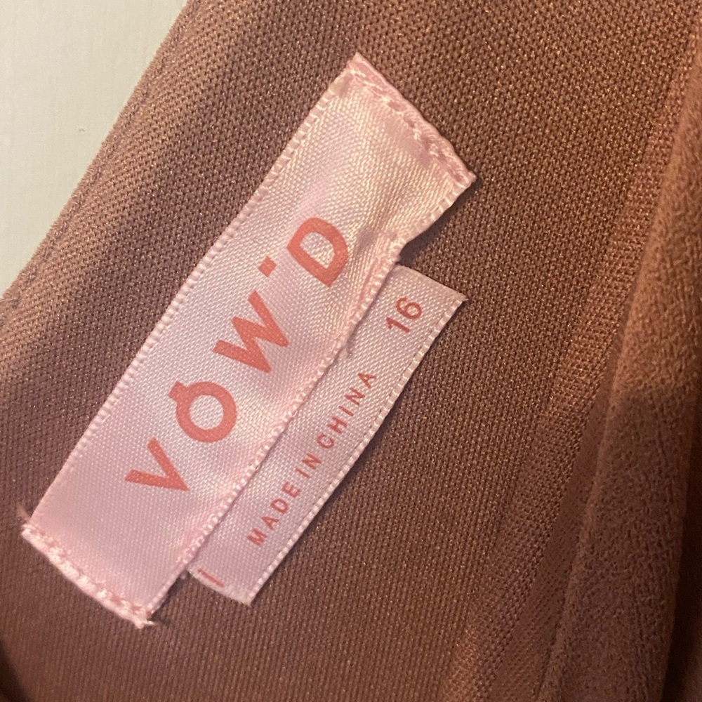 Dusty rose prom/bridesmaid dress or would make a beautiful cocktail dress.